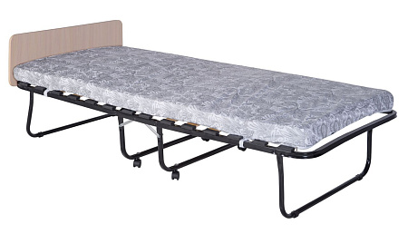 Раскладушка «Элеонора Премиум Дуб» с металлическими колесами 202х90 Даметекс - Удачная мебель