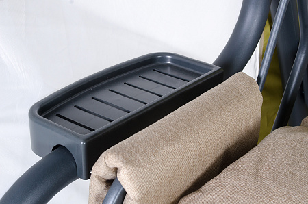 садовые качели «империя» a43а.625 антрацит удачная мебель - даметекс