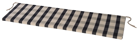 подушка для садовой скамьи с завязками 148х42х3,5 см c148.349 удачная мебель - даметекс