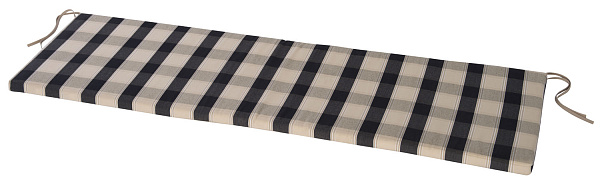 подушка для садовой скамьи с завязками 148х42х3,5 см c148.349 удачная мебель - даметекс