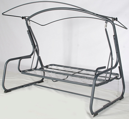 садовые качели «эдем» a45а.541 антрацит удачная мебель - даметекс