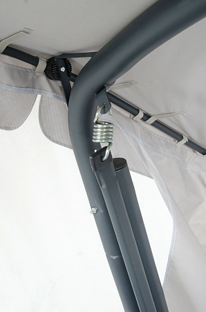 Тент на садовые качели A43 АМС 239*140 см графит Удачная мебель - Дачная мебель