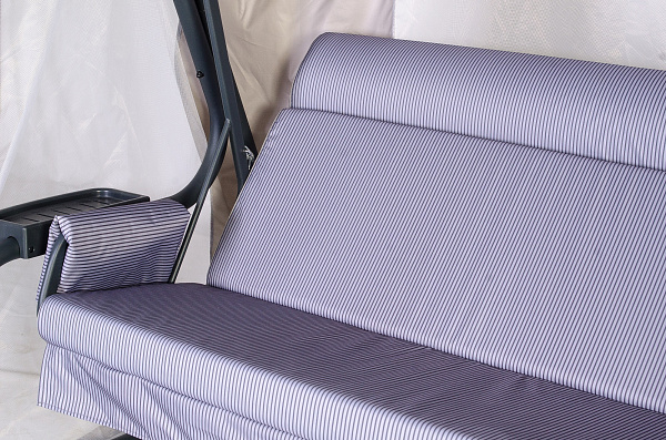 садовые качели «винтаж премиум» a29a.622 антрацит удачная мебель - даметекс