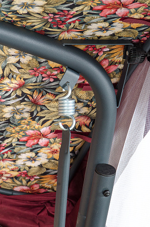 Тент на садовые качели Риека A13/A23/A60 АМС Т324/Т02 221*144 см бордовый Удачная мебель - Дачная мебель