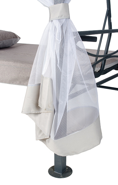 беседка садовая «афины» a62a.612 антрацит удачная мебель - даметекс