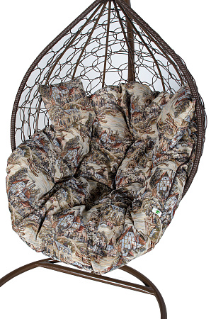 Чехлы для комплекта на подвесного кресла «Тенерифе» шоколад Удачная мебель - Даметекс