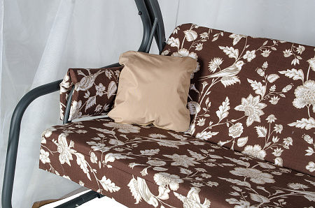 садовые качели «эдем» a45а.541 антрацит удачная мебель - даметекс