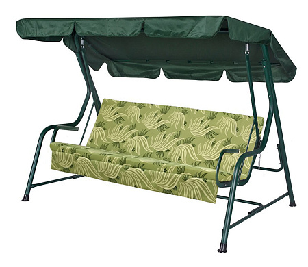 садовые качели «сантьяго» a46g.351 зеленый удачная мебель - даметекс