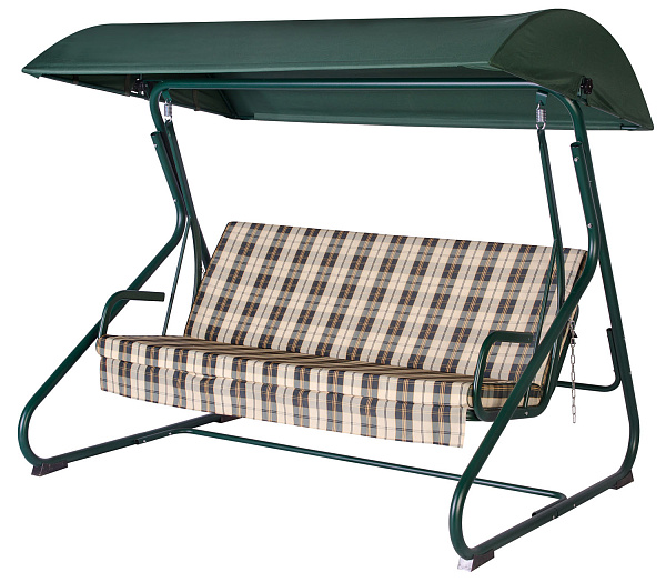 качели садовые «колорадо» a39g.317 зеленый удачная мебель - даметекс
