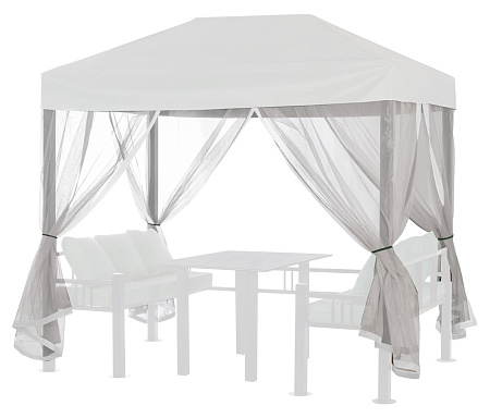 Антимоскитная сетка для беседки Отдых A59 АМС 255*171 см Удачная мебель - Дачная мебель