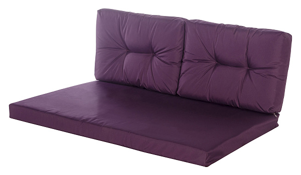 комплект для паллетной мебели лиловый удачная мебель - даметекс