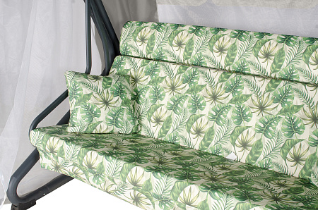 садовые качели «санрайс» a44а.611 антрацит удачная мебель - даметекс