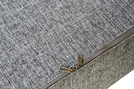 Диван-кровать трансформер бескаркасный &quot;Валентина&quot; 140х100х60 см серый