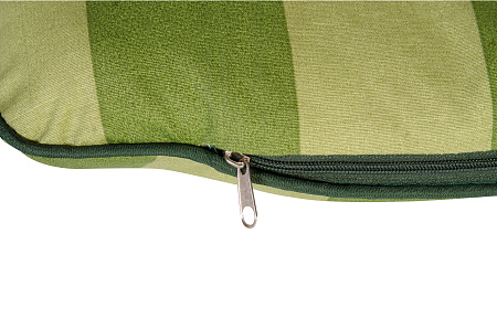 подушка для стула 43х43х6см зеленая удачная мебель - даметекс