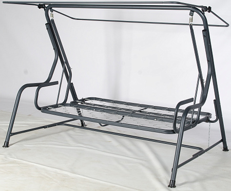 садовые качели «карибы» a46a.336 антрацит удачная мебель - даметекс