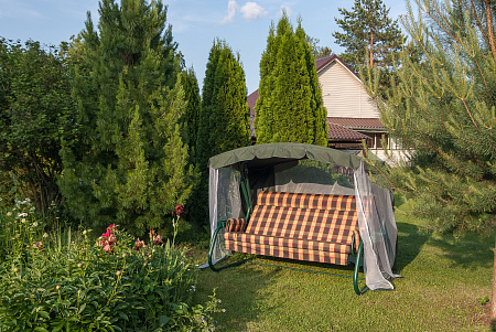 Набор чехлов на матрас с подголовником и подлокотники для садовых качелей  175*53*53 см N175.334 Удачная мебель - Дачная мебель