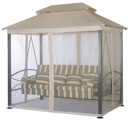 беседка-качели «амаре» a31bl.006 бежевый удачная мебель - даметекс