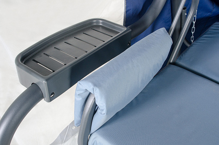 садовые качели «мерида премиум» a56a.5014 антрацит удачная мебель - даметекс