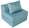 Кресло-кровать трансформер бескаркасное &amp;quot;Валентина&amp;quot; 80х80х60 см бирюзовый