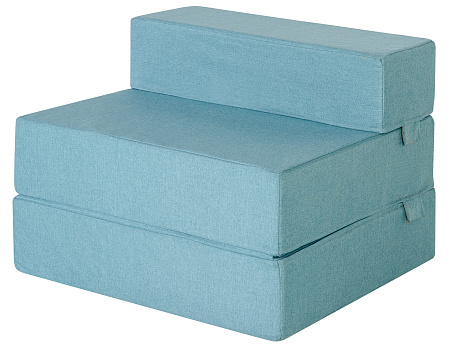Кресло-кровать трансформер бескаркасное &quot;Валентина&quot; 80х80х60 см бирюзовый