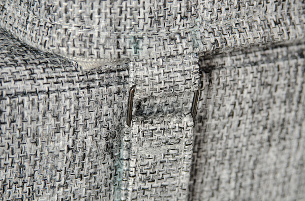 Диван-кровать трансформер бескаркасный &amp;quot;Валентина&amp;quot; 140х100х60 см серый/розовый