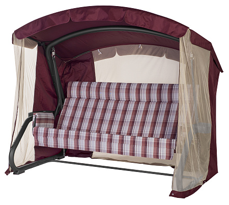 садовые качели «мерида премиум» a29a.335 антрацит удачная мебель - даметекс