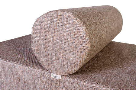 Кресло-кровать трансформер бескаркасное &quot;Валентина&quot; 75х100х65 см с валиком шоколад