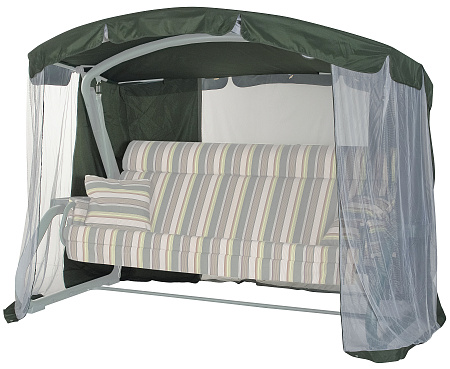 Тент на садовые качели A43 АМС 239*140 см зеленый Удачная мебель - Дачная мебель