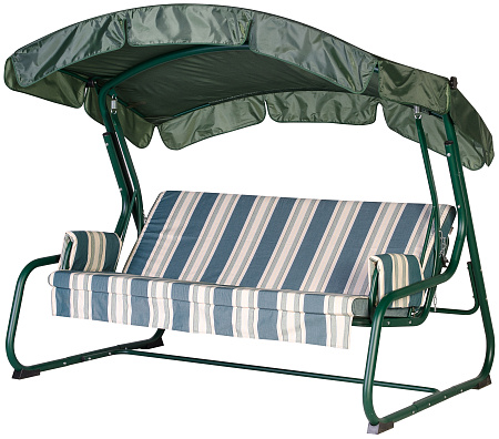 садовые качели «барселона» a45g.305 зеленый удачная мебель - даметекс