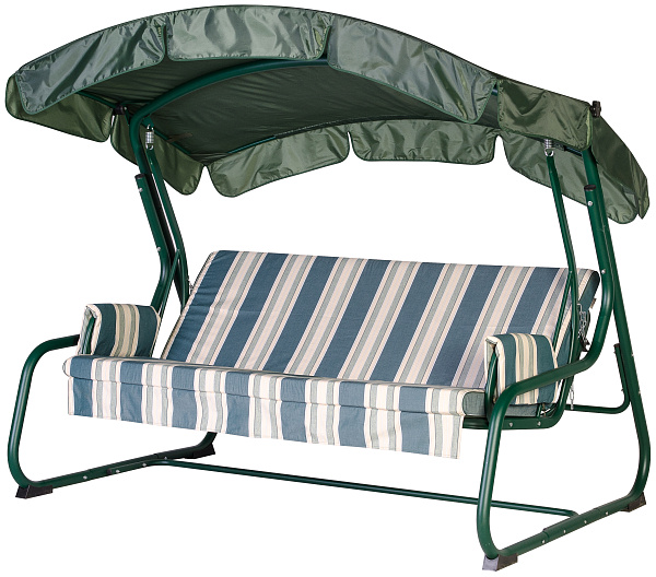 садовые качели «барселона» a45g.305 зеленый удачная мебель - даметекс