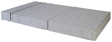Диван-кровать трансформер бескаркасный &quot;Валентина&quot; 140х100х60 см серый