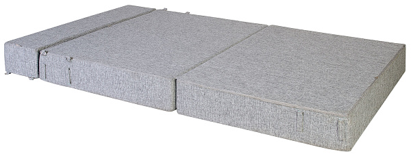 Диван-кровать трансформер бескаркасный &amp;quot;Валентина&amp;quot; 140х100х60 см серый