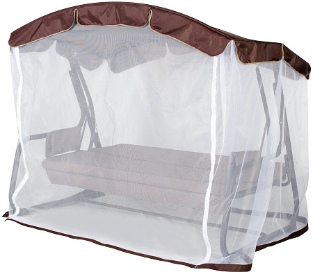 садовые качели «тропикана» а45с.613 коричневый удачная мебель - даметекс