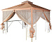 Тент на беседку Анталия A35/A40 АМС 300*300 см охра Удачная мебель - Дачная мебель