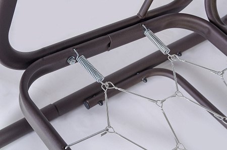 садовые качели «ренессанс» a45c.537 коричневый удачная мебель - даметекс