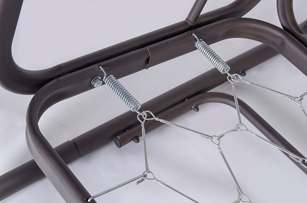 садовые качели «ренессанс» a45c.537 коричневый удачная мебель - даметекс